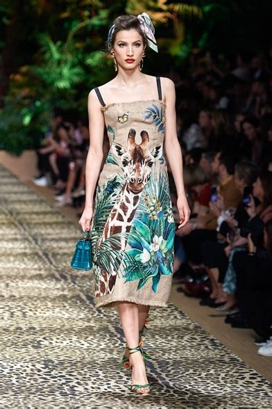 dolce gabbana sfilata primavera estate 2020|dolce and gabbana dresses.